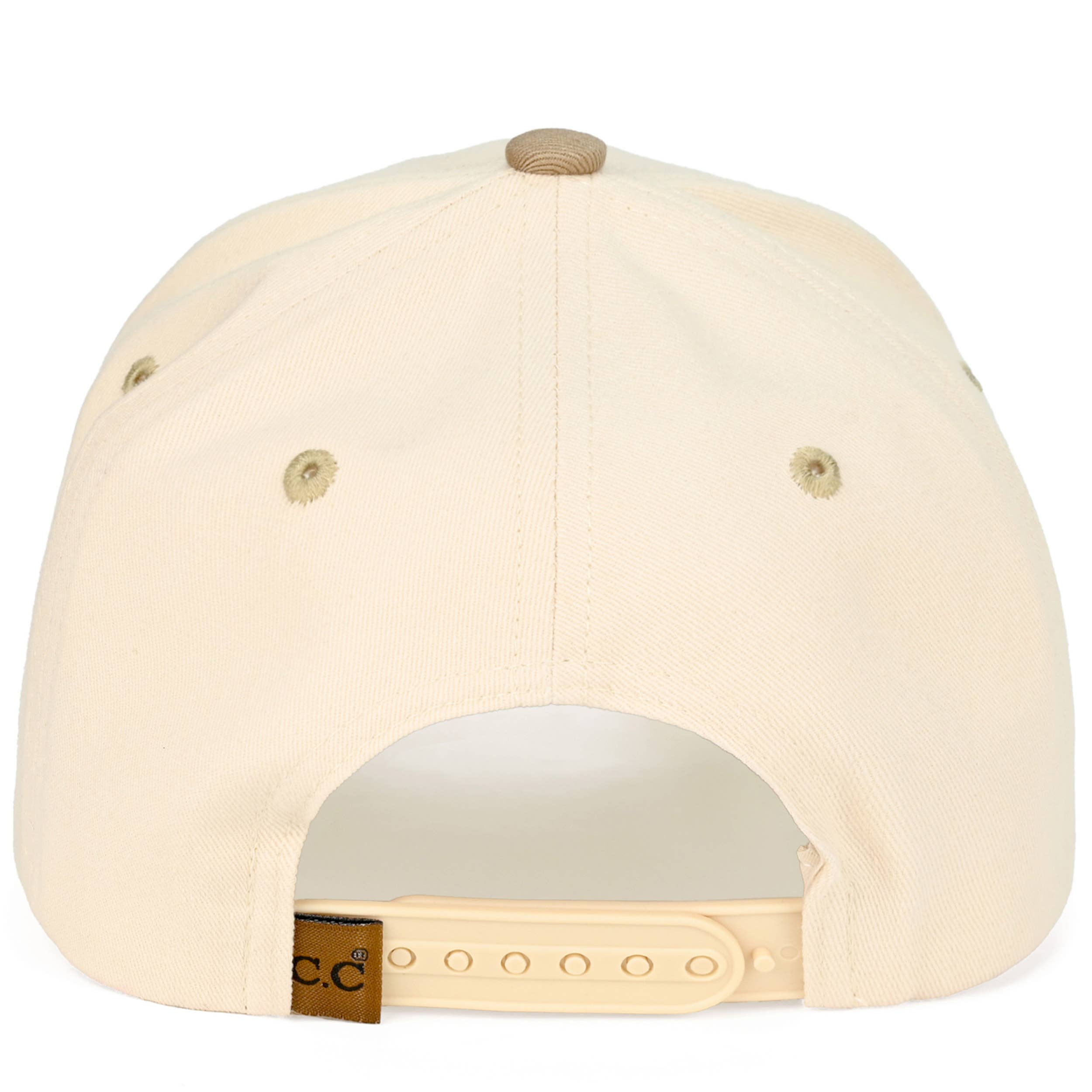 MOMMIN Letter Two Tone Trucker Cap