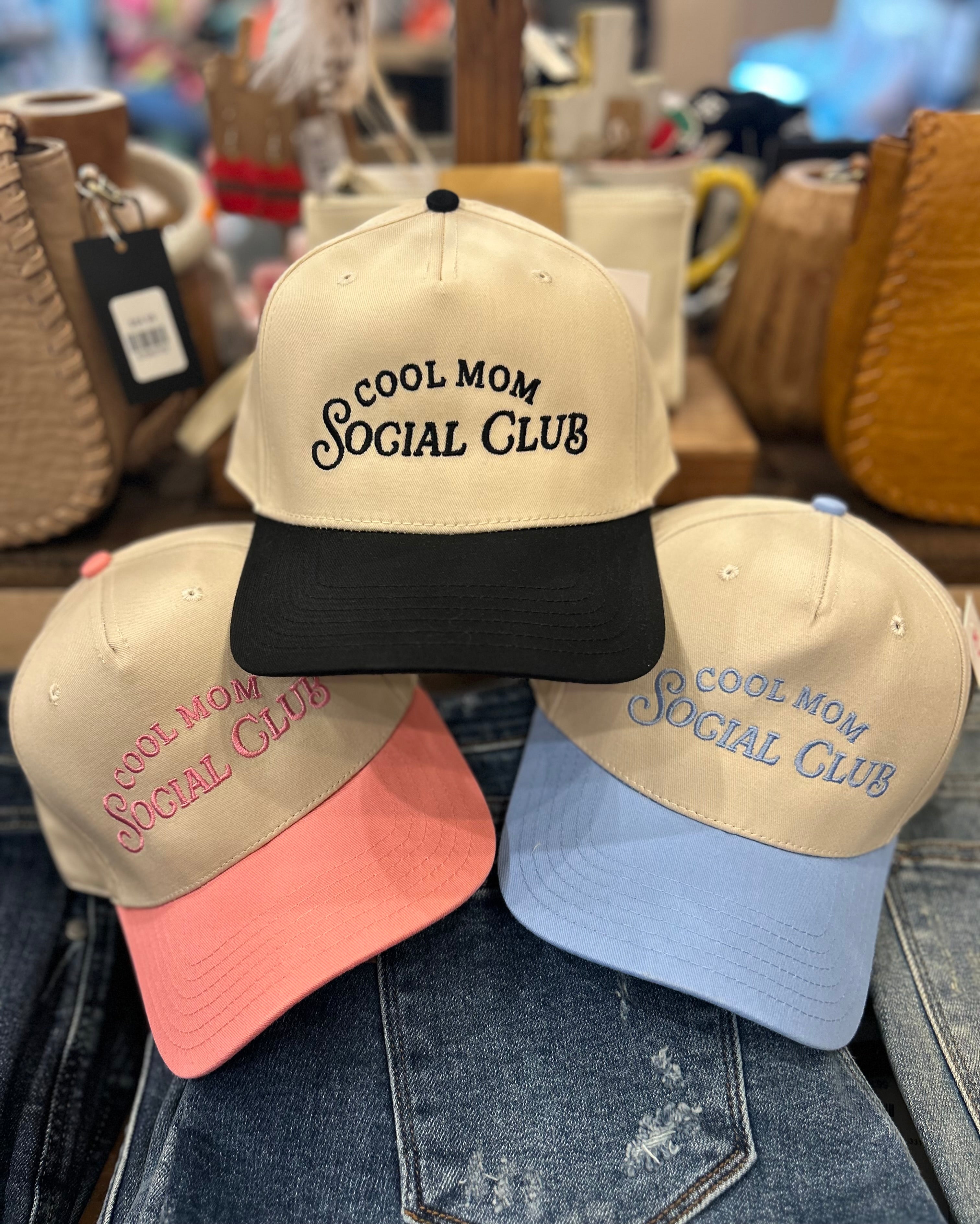 Cool Mom Social Club Retro Hat