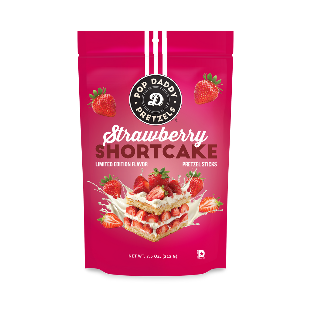 Seasoned Pretzels - 7.5oz - Strawberry Shortcake