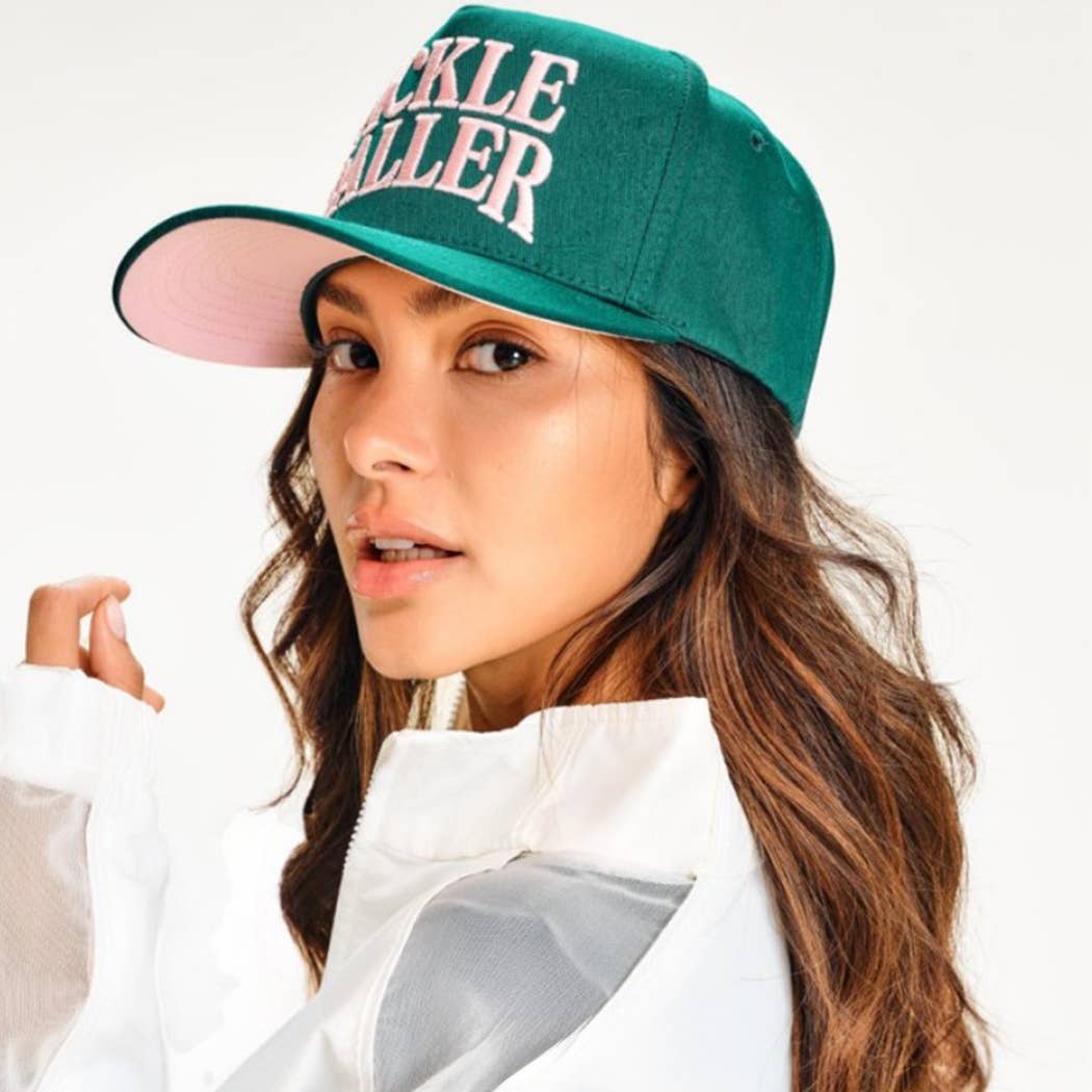 Fashion City - PICKLE BALLER 3D Letter Embroidery Two-Tone Trucker Hat