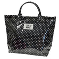 Girlie Girl Originals - LM-BG-1003 TOTE BAG BLACK/WHITE DOT