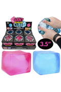 Cap Zone - JUMBO Solid Clear Cube Maltose Putty Filled Squishy
