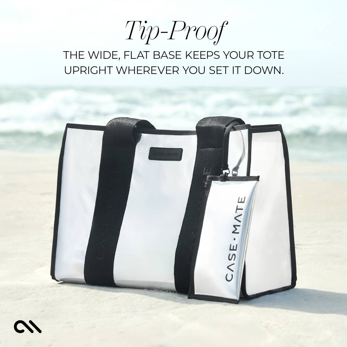 Case-Mate - Case-Mate Silver Chrome Jelly Tote Bag (Classic)