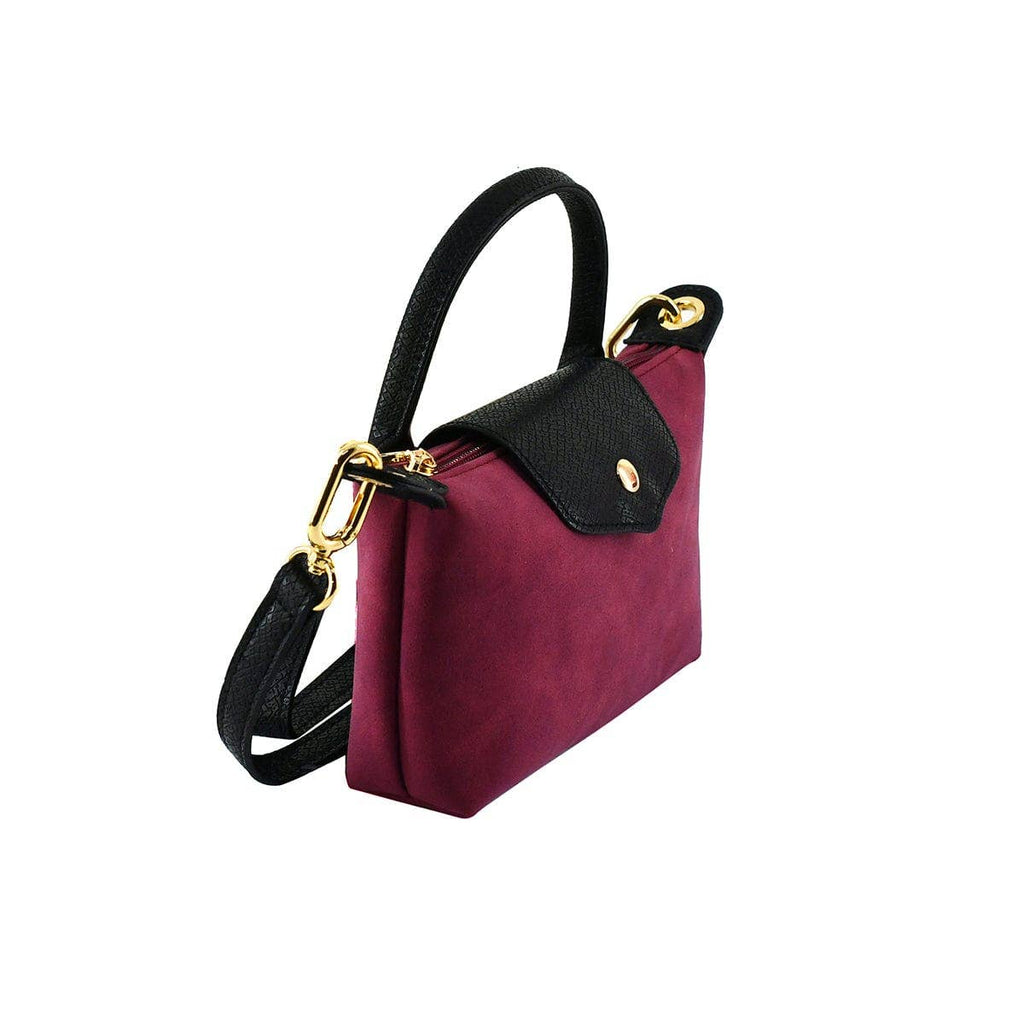 MiMi Wholesale - SU781 Faux Suede Mini Crossbody Bag