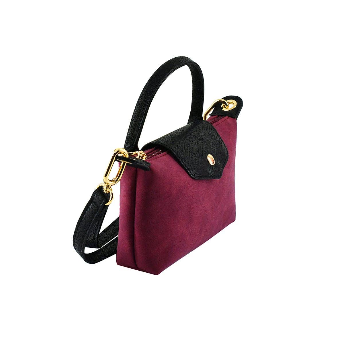MiMi Wholesale - SU781 Faux Suede Mini Crossbody Bag