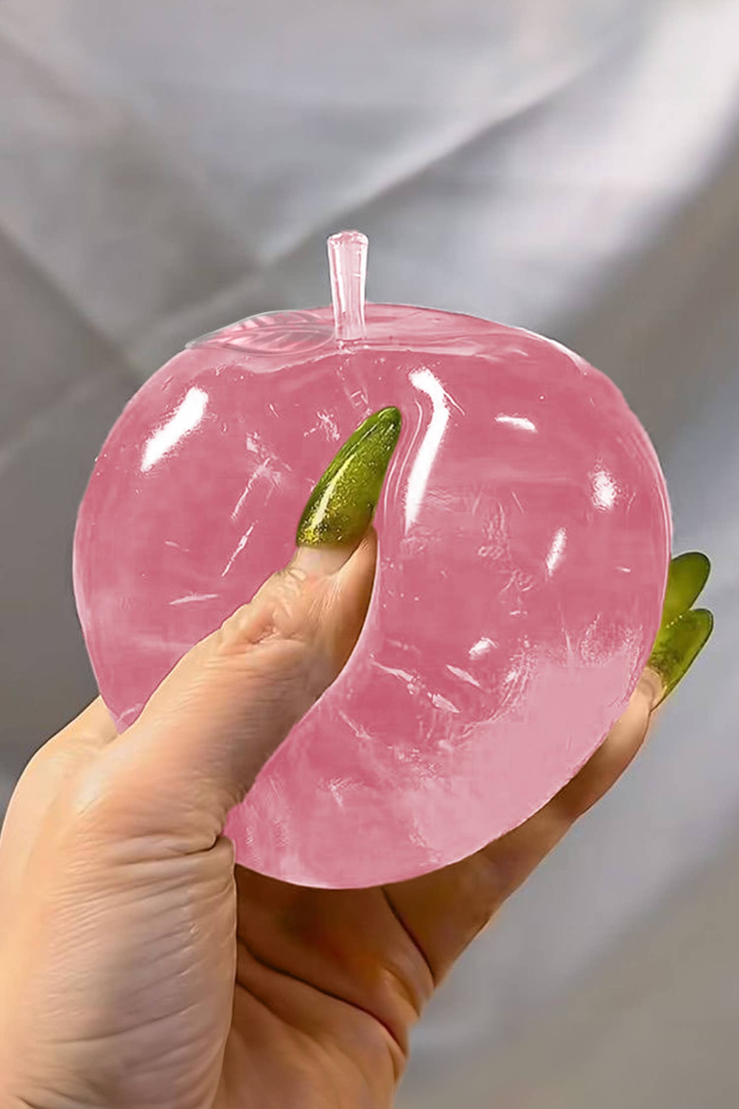 LA Society - LAS Glitter Shell Stress Relief Squish Ball Toy
