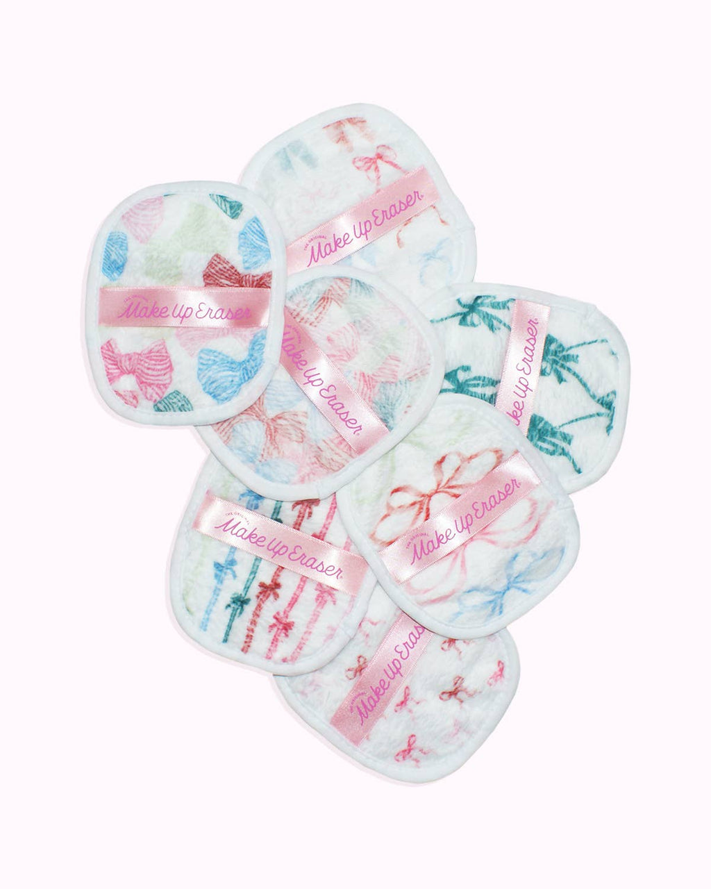The Original MakeUp Eraser - Fab-BOW-lous 7-Day Set |  The Whimsical Pink Bow Edit