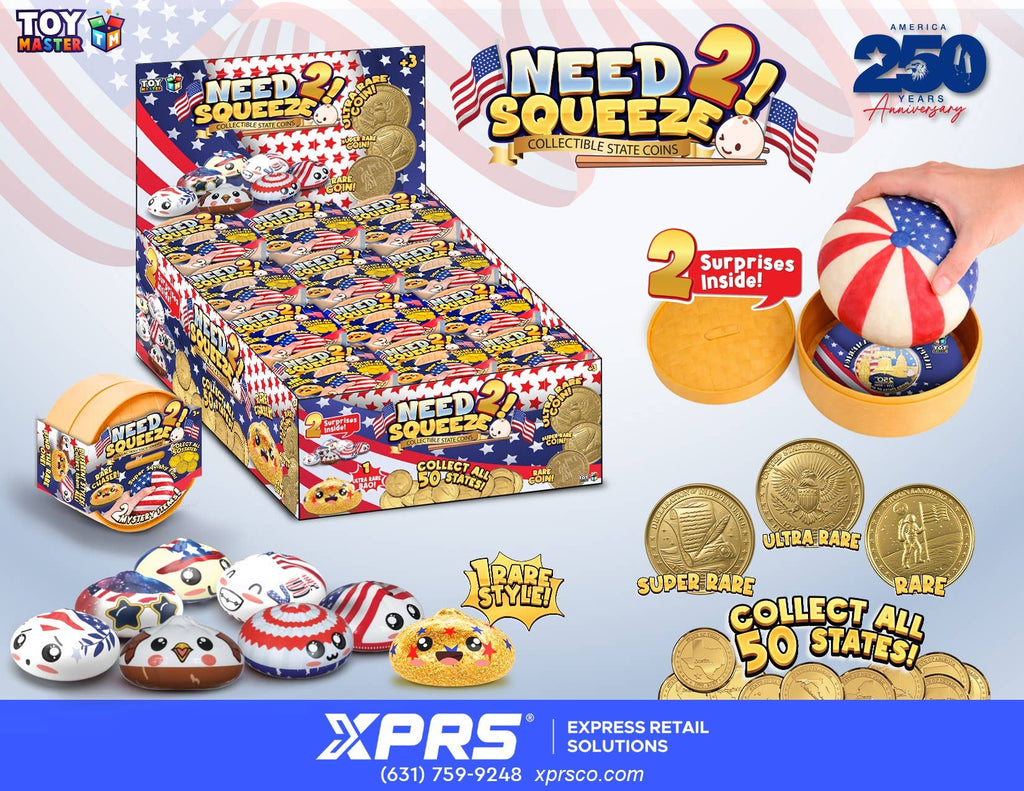 EXPRESS RETAIL SOLUTIONS INC. - Happy Birthday America Bao Bun/Dumpling 96ct Display