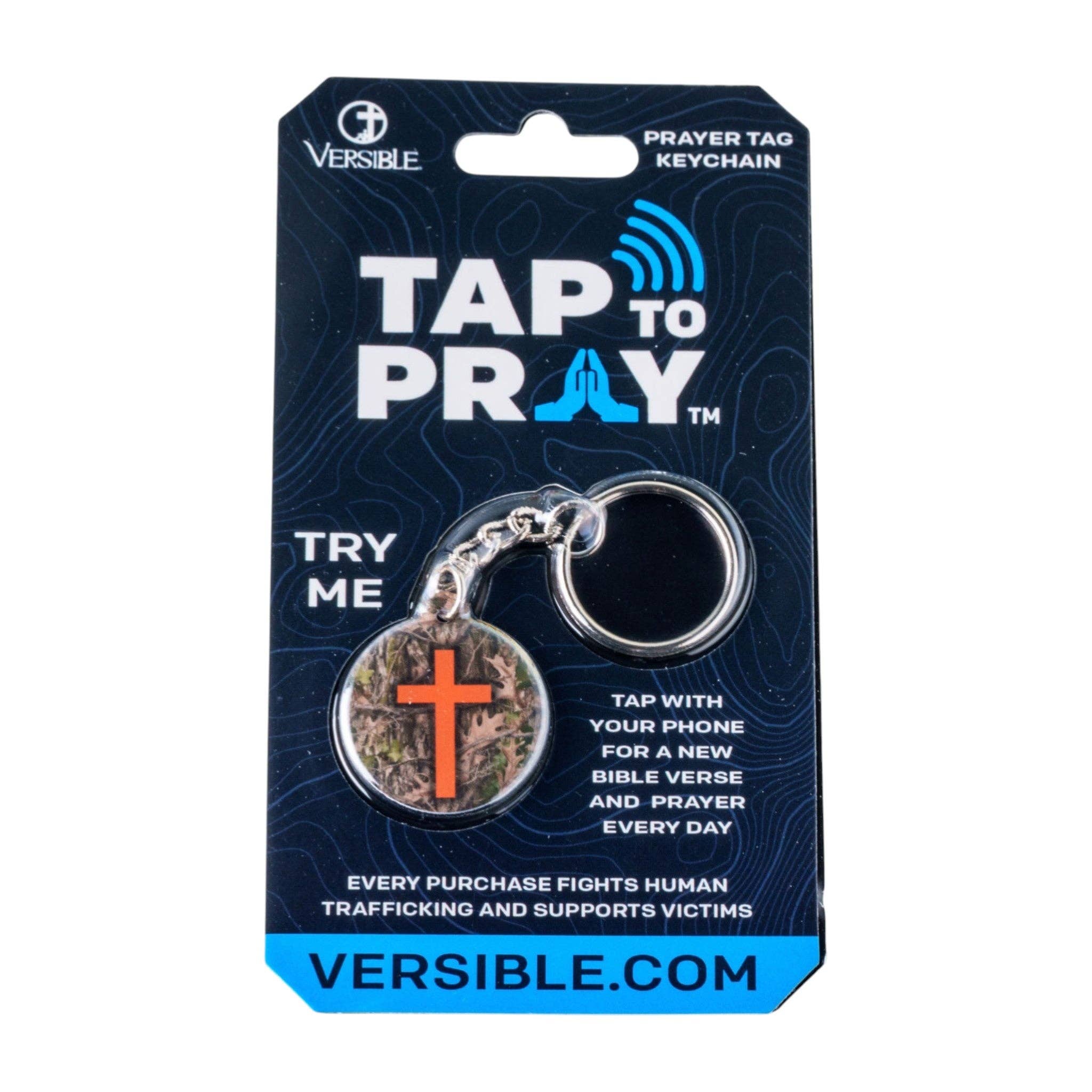 Versible - Tap To Pray™ - Prayer Tag Keychains