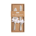 Mr. & Mrs. Charm Cake Server Set