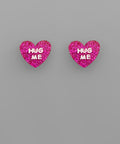 Heart Stud Earrings