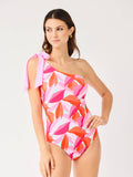 Mia One Piece Swimsuit | Bali Bloom Pink