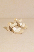 CHLOE Raffia Heel