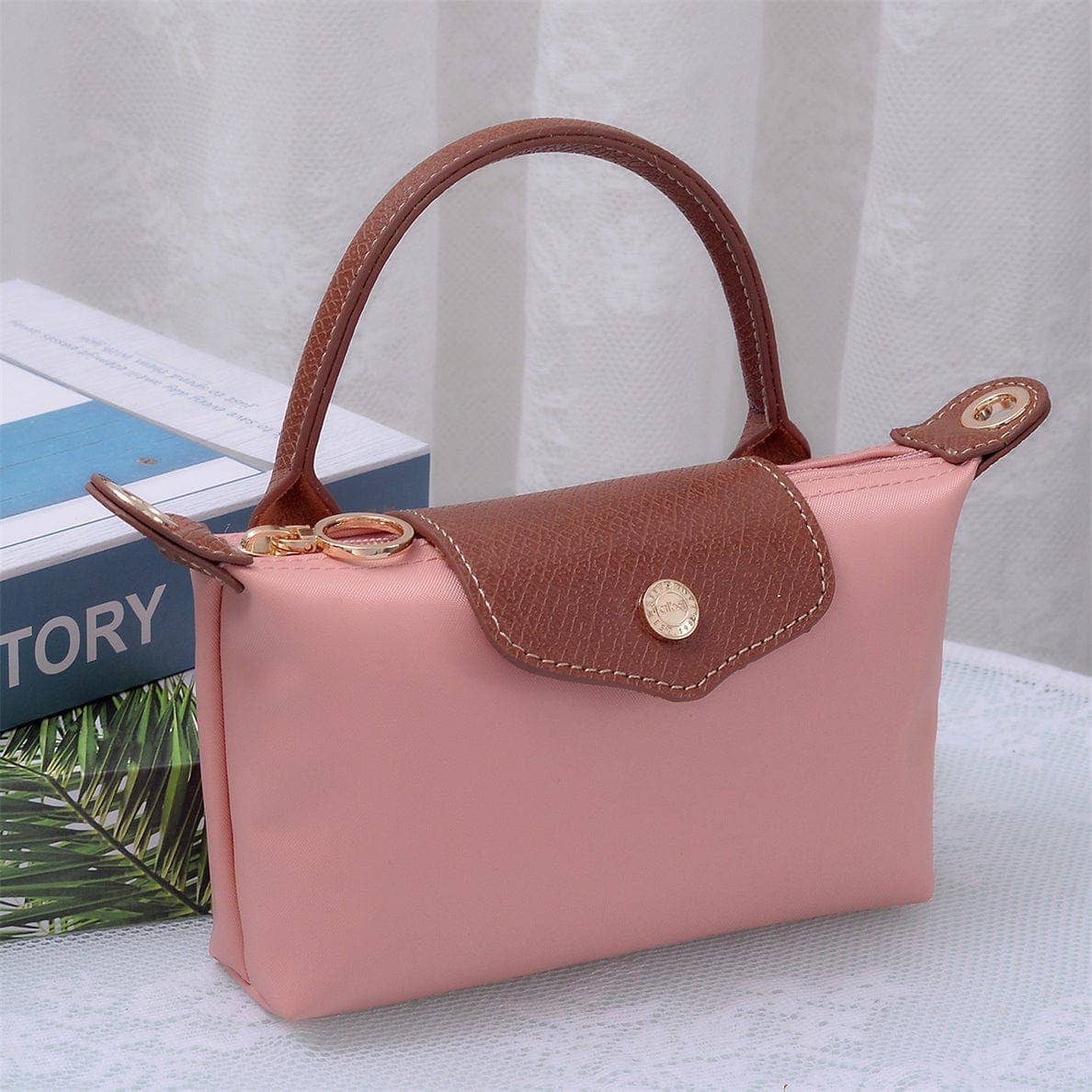 MiMi Wholesale - HM781 Penny Nylon Mini Crossbody Bag