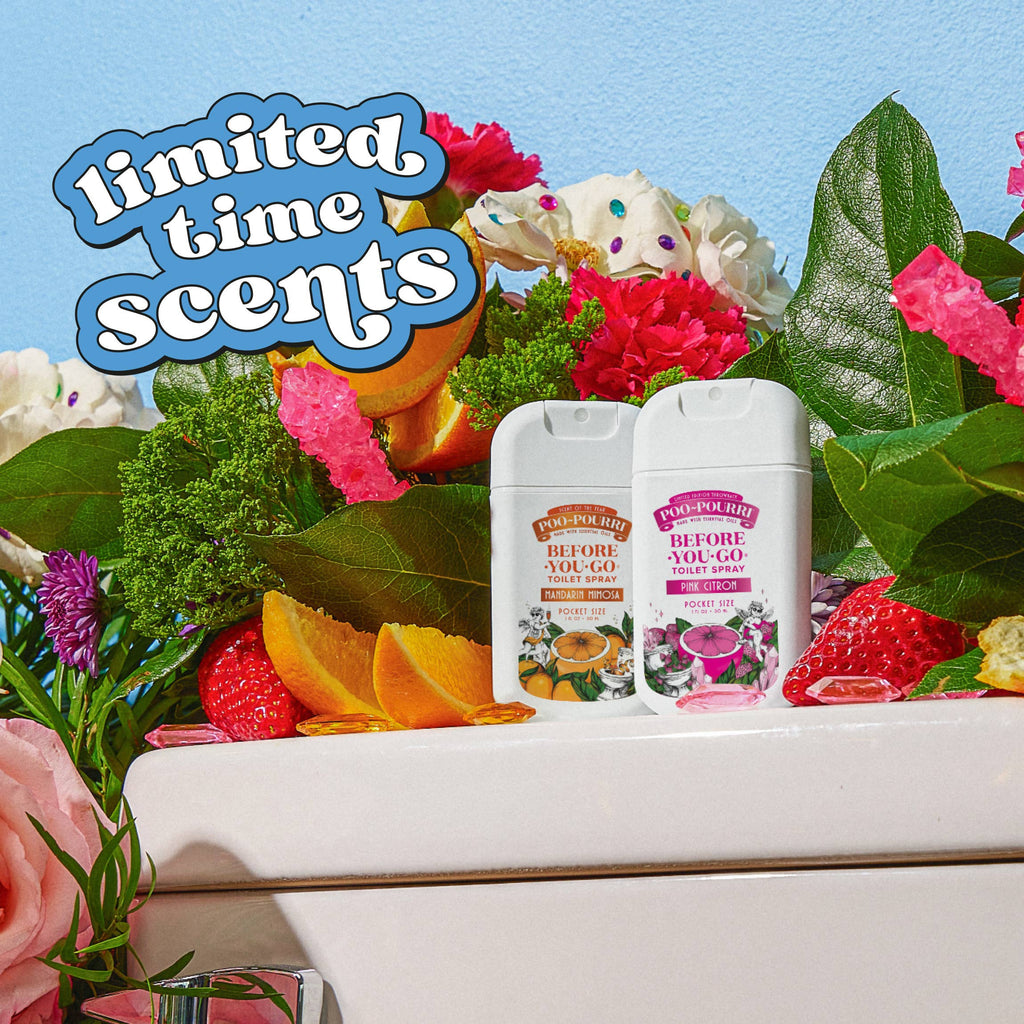 ~Pourri - Poo~Pourri Pink Citron 1oz Pocket Sprayer, Pouched
