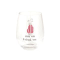 Jeweled Golf Wine Glasses