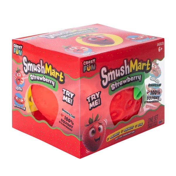 Showcase - RMS Smushmart Giant Scented Squishy Strawberry Fidget Toy