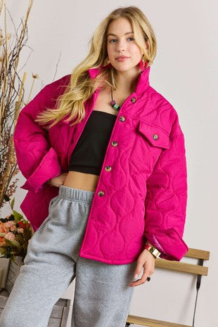 Casual Quilted Jacket