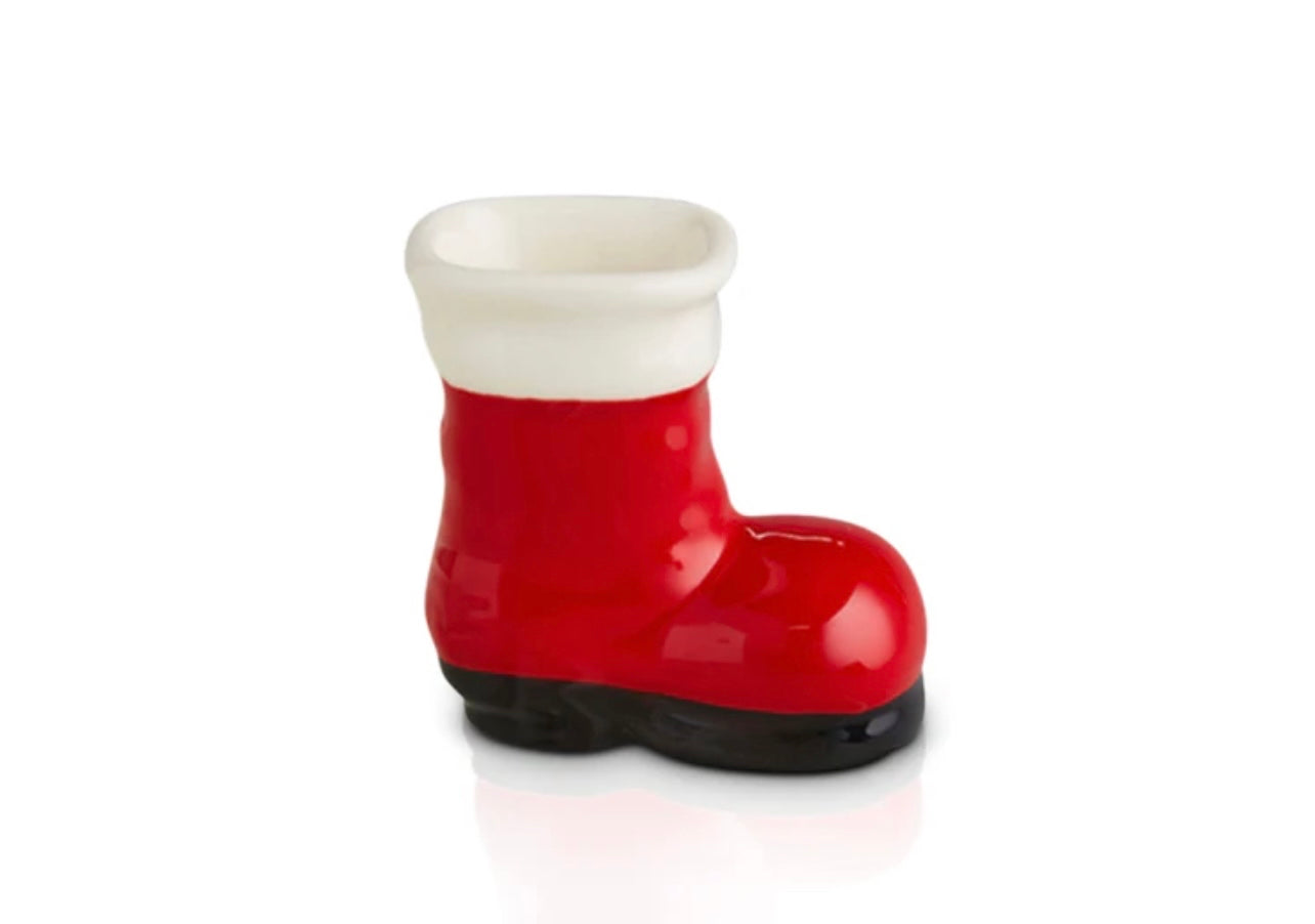 "Big Guy Boots" Nora Fleming Holiday mini.