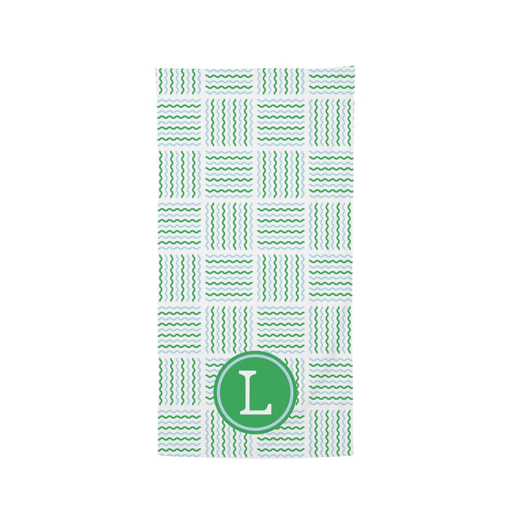 Mary Square - Initial Beach Towels
