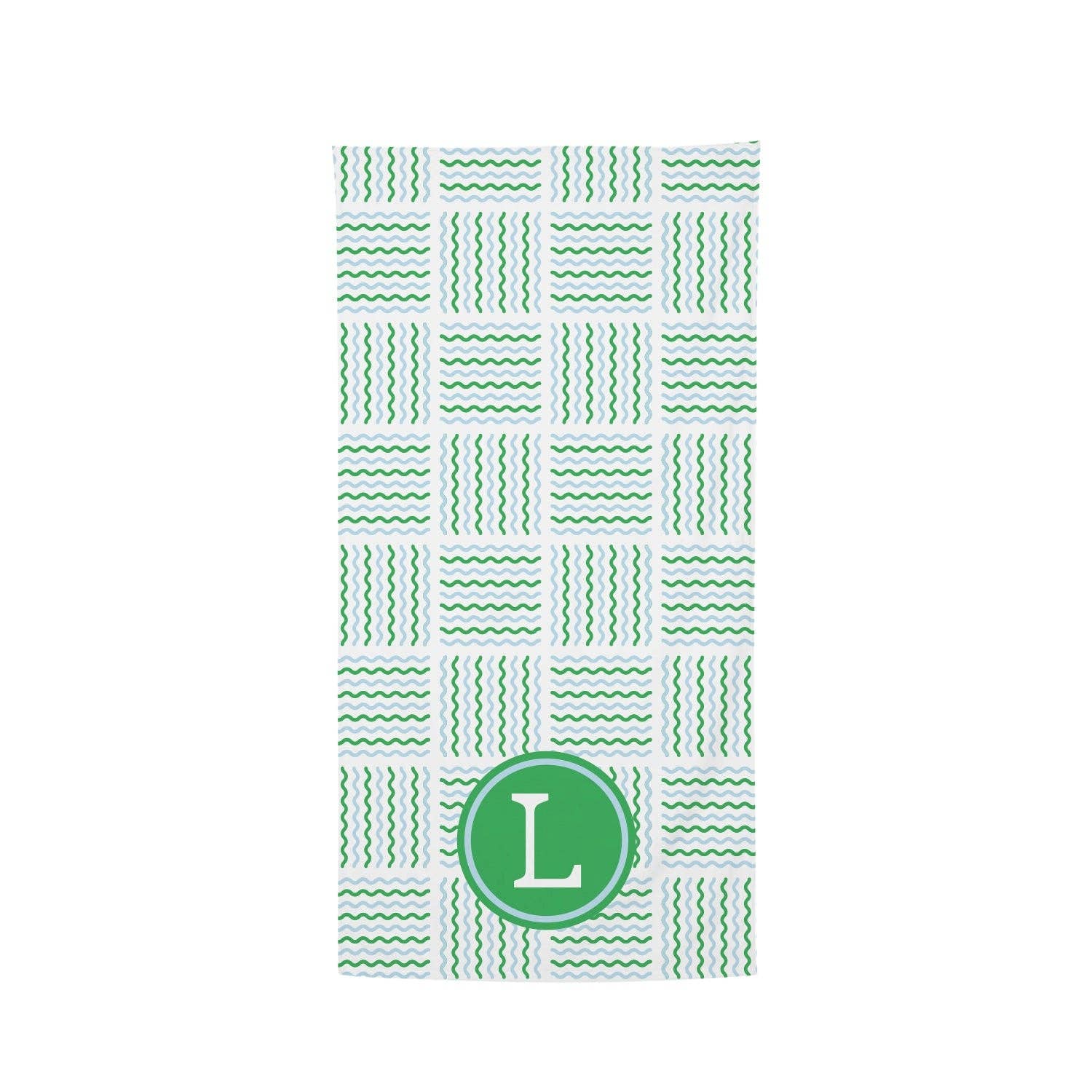 Mary Square - Initial Beach Towels
