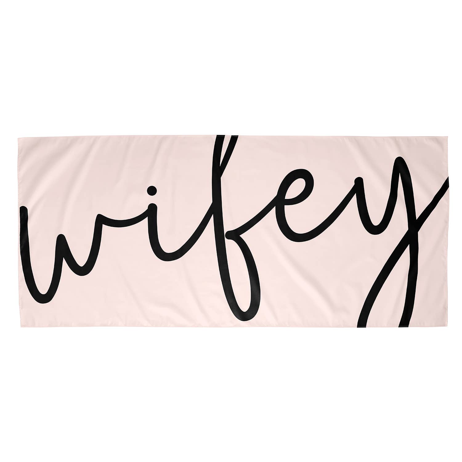 Santa Barbara Design Studio by Creative Brands - Quick Dry Oversized Beach Towel - Wifey - Pink