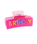 Birthday Claw Clip