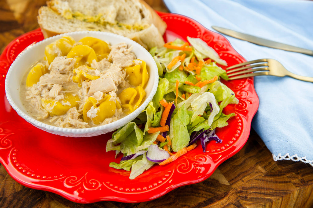 Crockstar Dinner Club - Top Notch Chicken Alfredo Tortellini