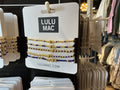 Lulu Mac Multi Color Bracelets Gold