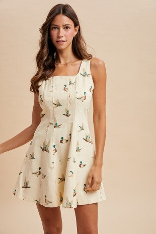 Mallard Mini Dress