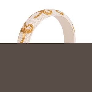 Bow Beaded Headband