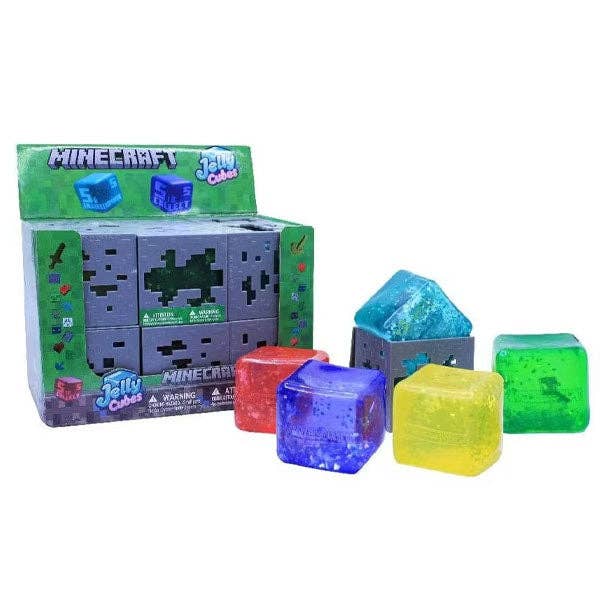 Showcase - Minecraft® Jelly Cube Series 1 Squishy® Fidget Toy Blind Box