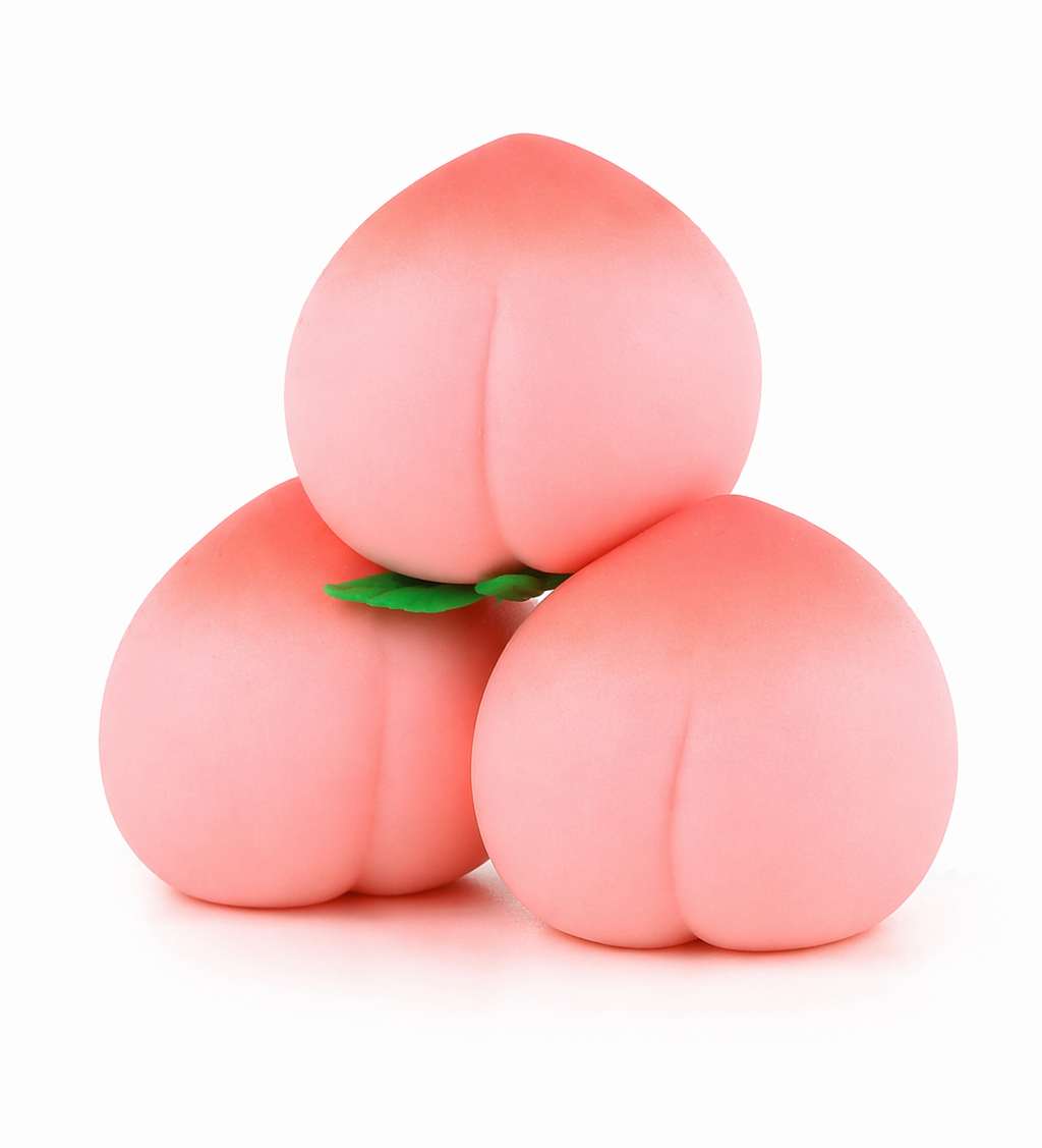 Golden Parrot - Peach 🍑 Keen Squishy – Squishy Sensory Stress Relief Toy