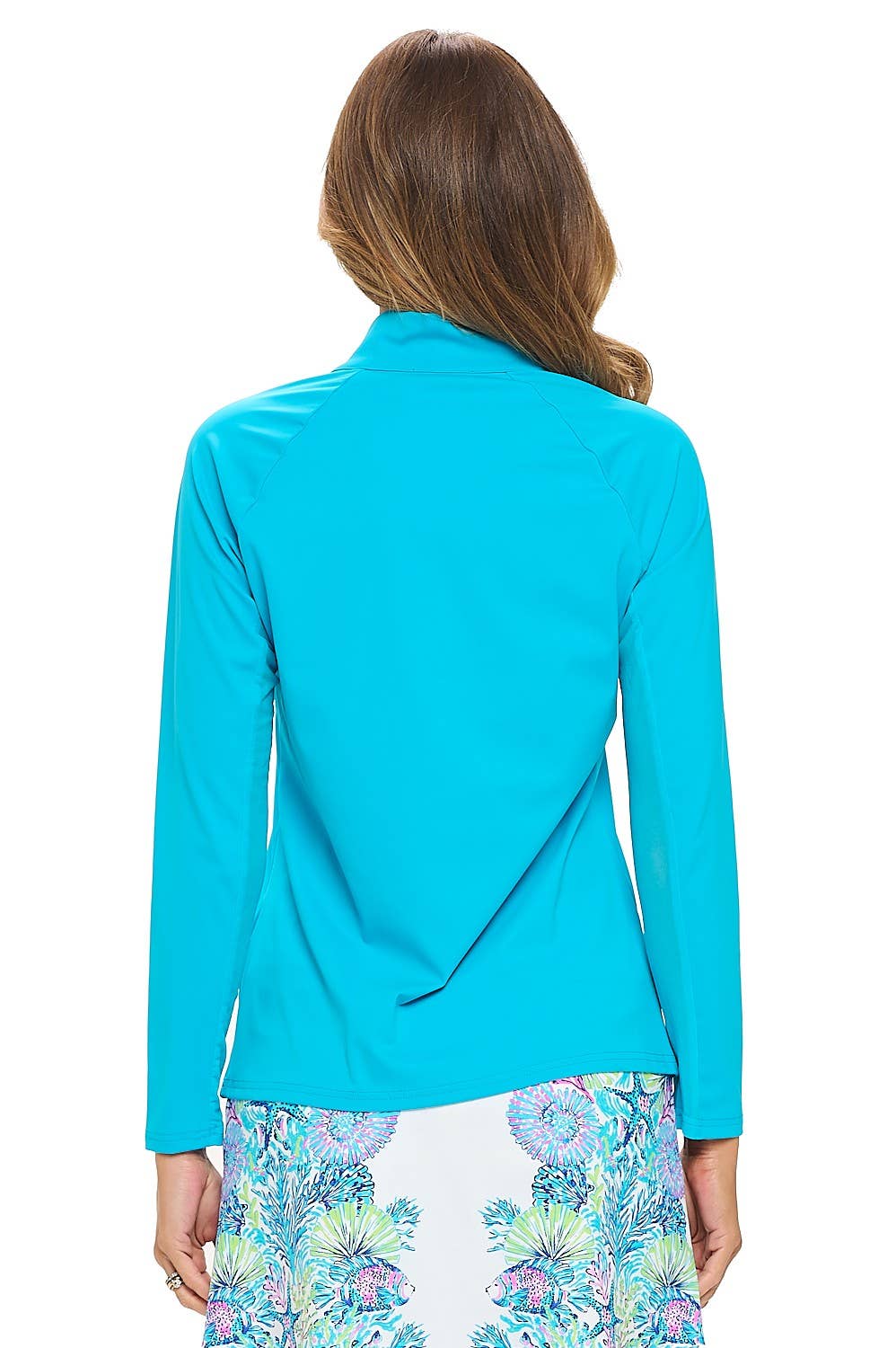 ARYEH - Tera Quarter-Zip Top with Underarm Mesh