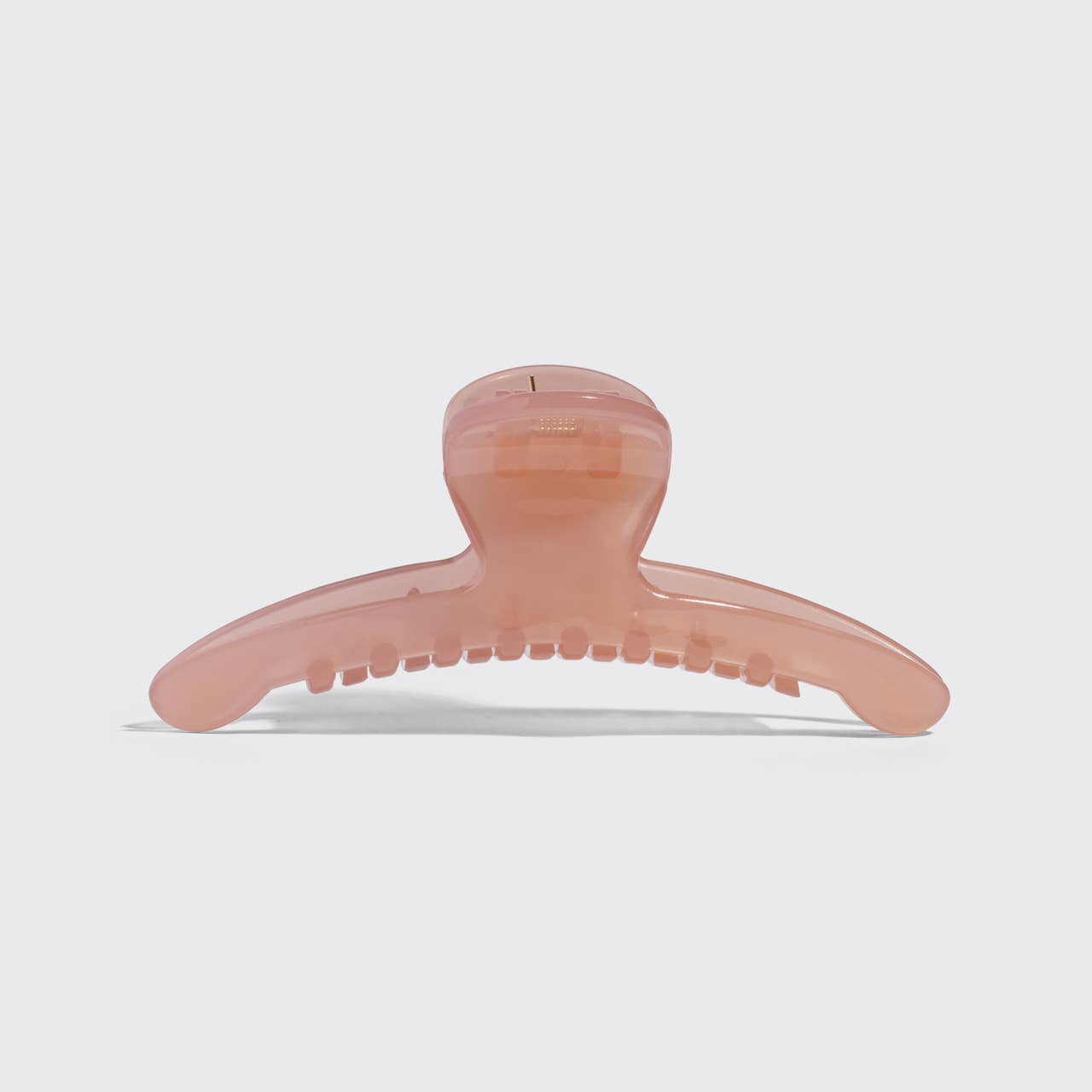KITSCH - Recycled Plastic Large Arched Clip - Soft Pink