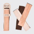 KITSCH - Recycled Fabric Active Headbands 3pc Set- Rosewood