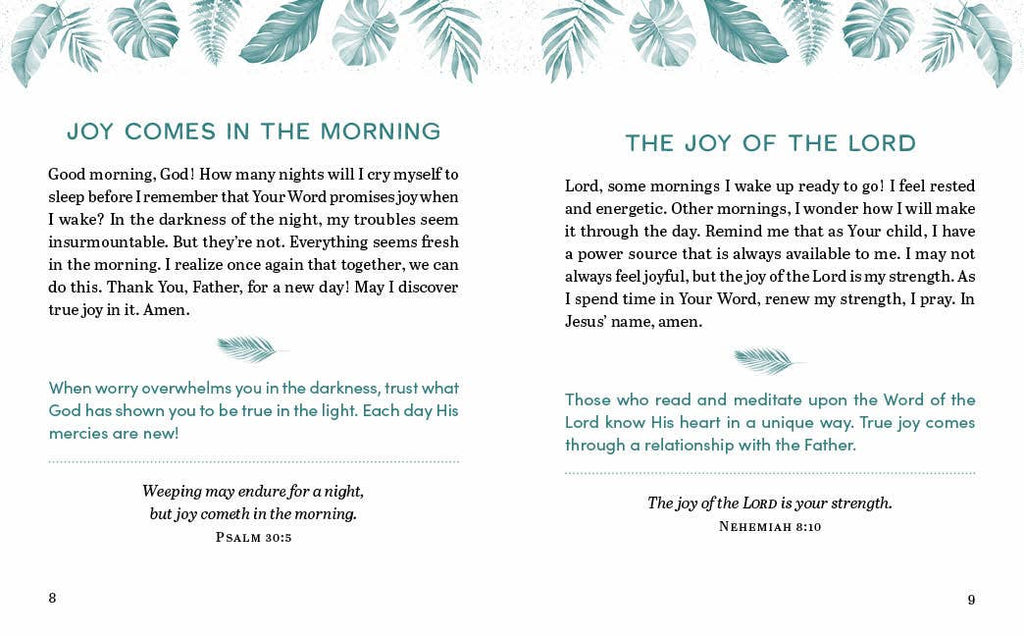 Barbour Publishing, Inc. - Mornings with God Large Print