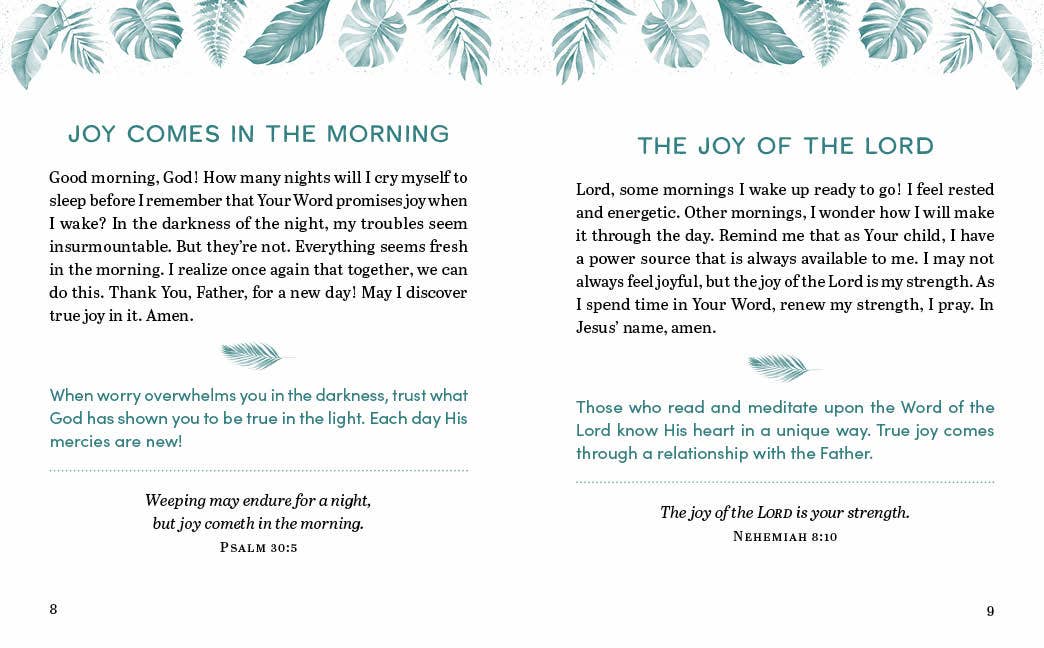 Barbour Publishing, Inc. - Mornings with God Large Print