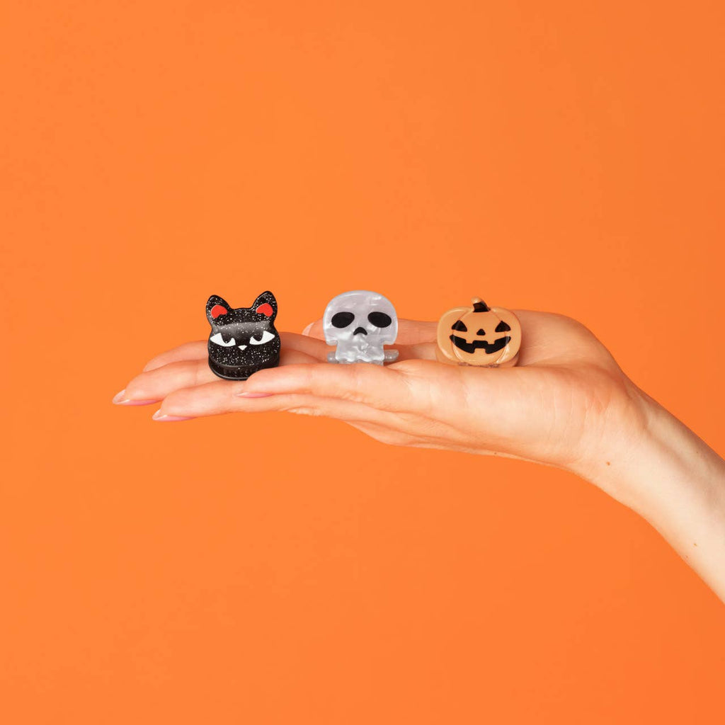 KITSCH - Mini Claw Clips 6pc Set - Halloween Squad