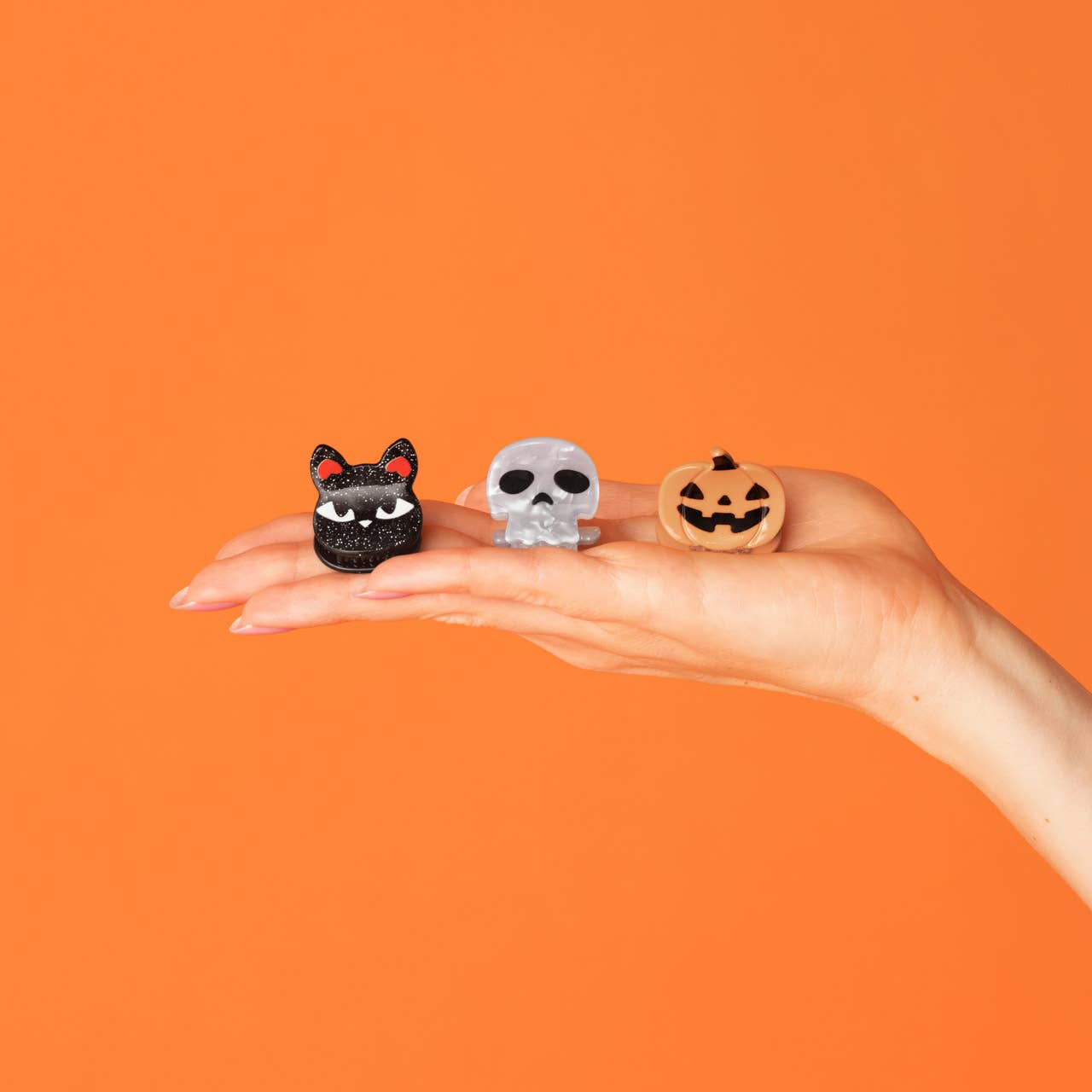 KITSCH - Mini Claw Clips 6pc Set - Halloween Squad