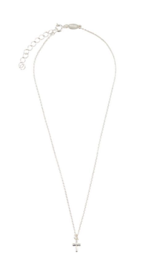 Boxed Cross Necklace