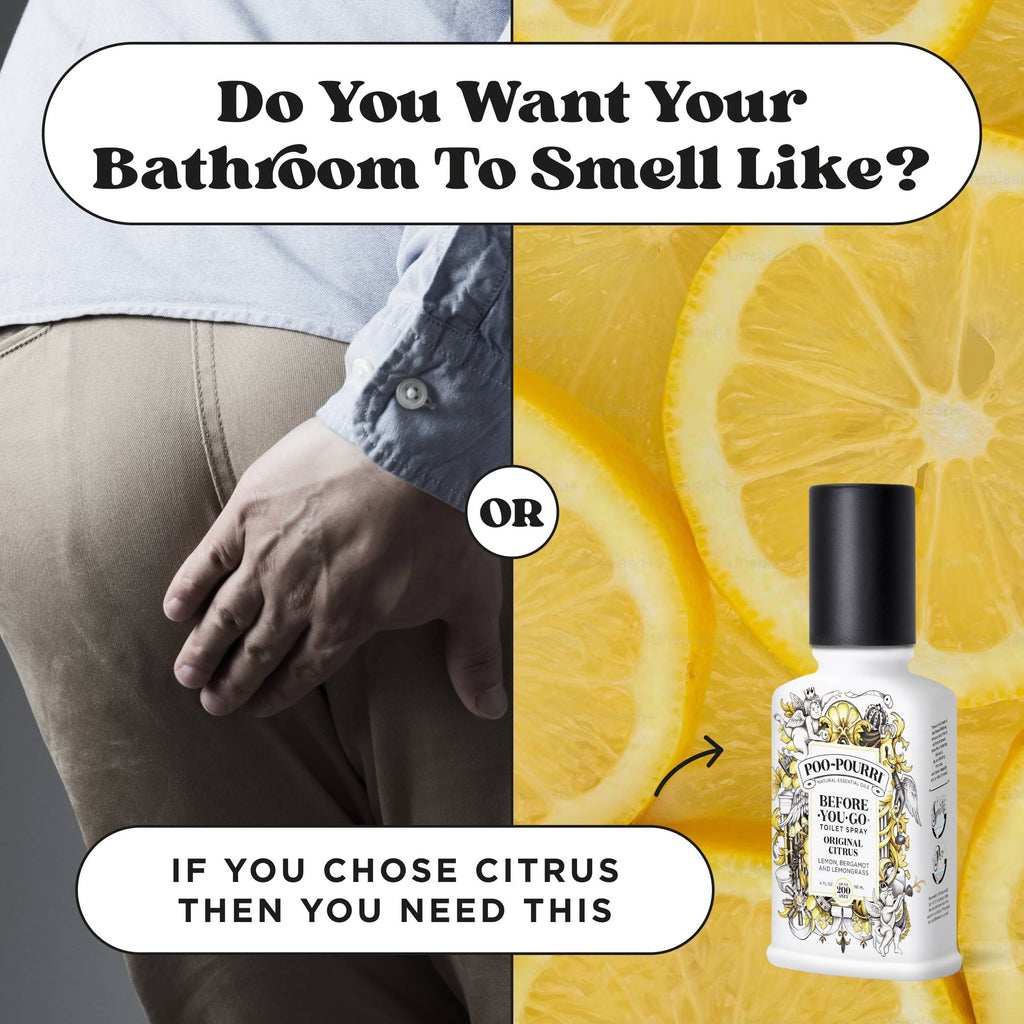 ~Pourri - Poo~Pourri Original Citrus Toilet Spray 4oz.