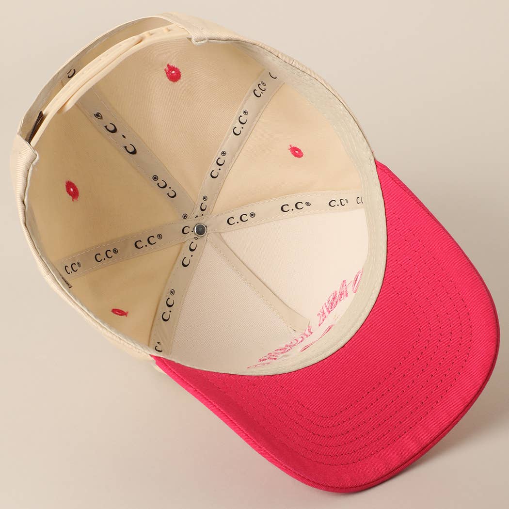 Fashion City - GO ASK YOUR DAD Embroidery Two-Tone Trucker Hat