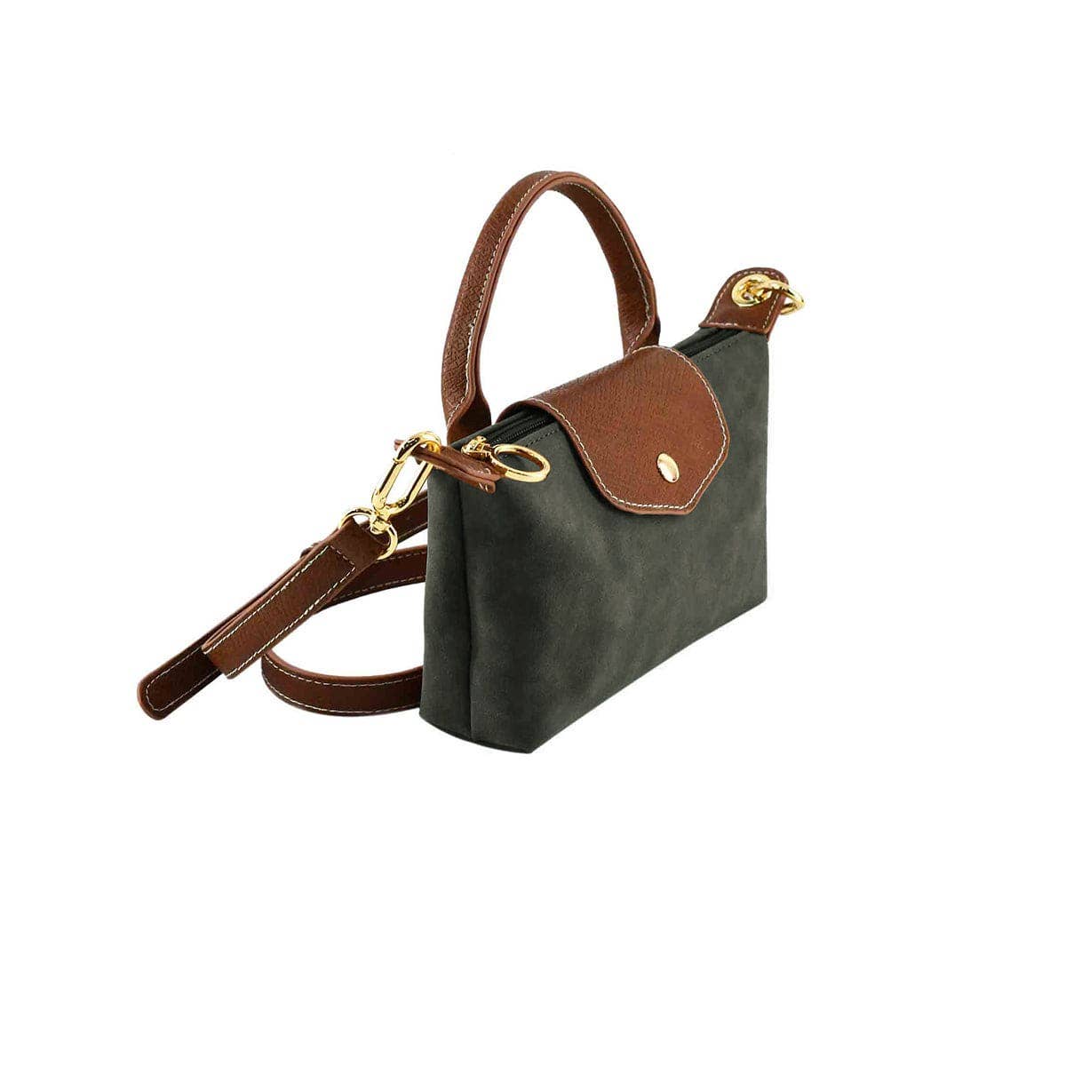 MiMi Wholesale - SU781 Faux Suede Mini Crossbody Bag