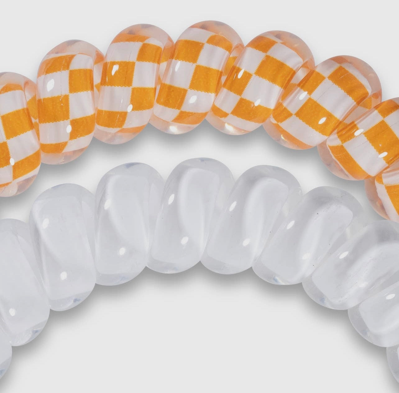 3-pack of University of Tennessee Collegiate Teleties with orange and white.