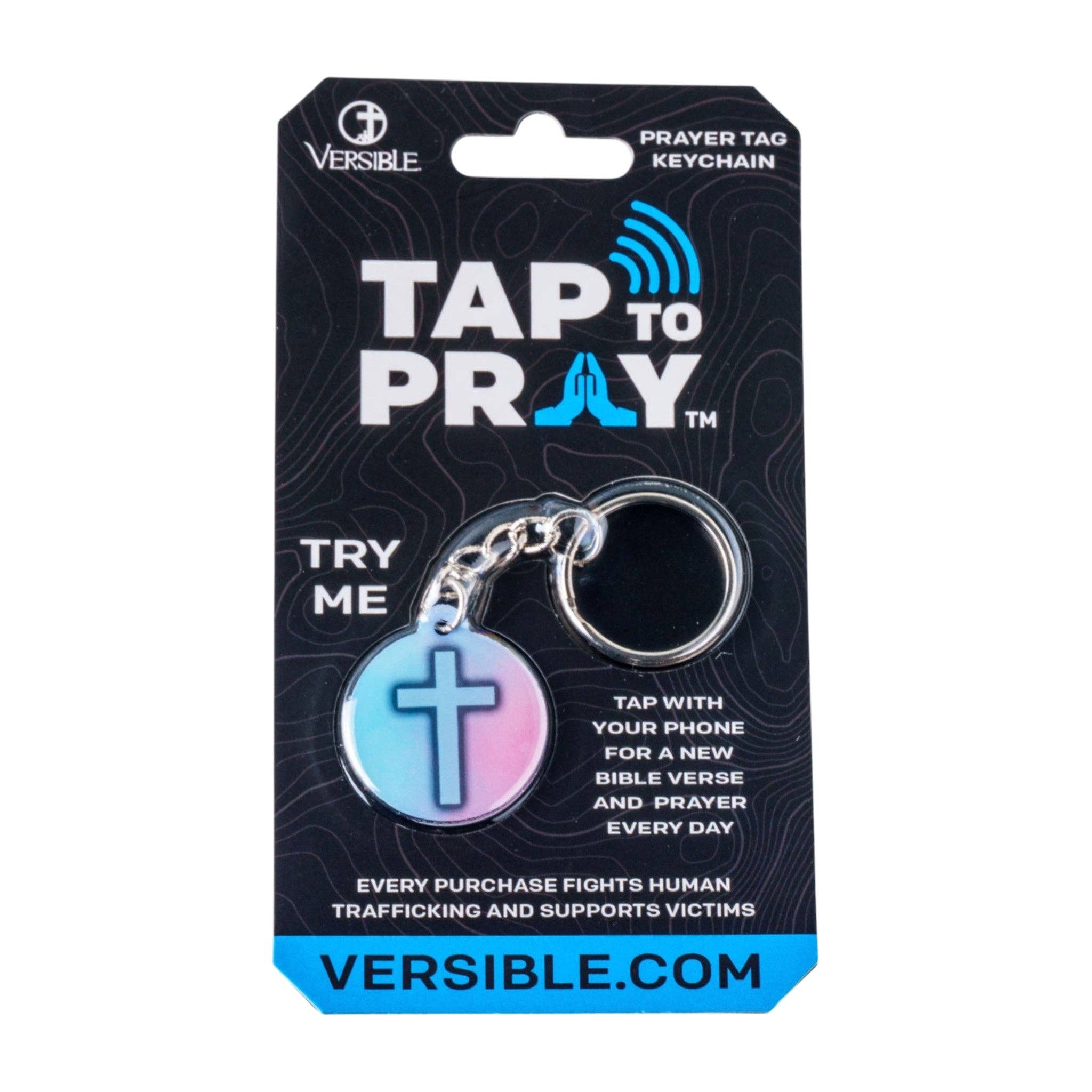 Versible - Tap To Pray™ - Prayer Tag Keychains
