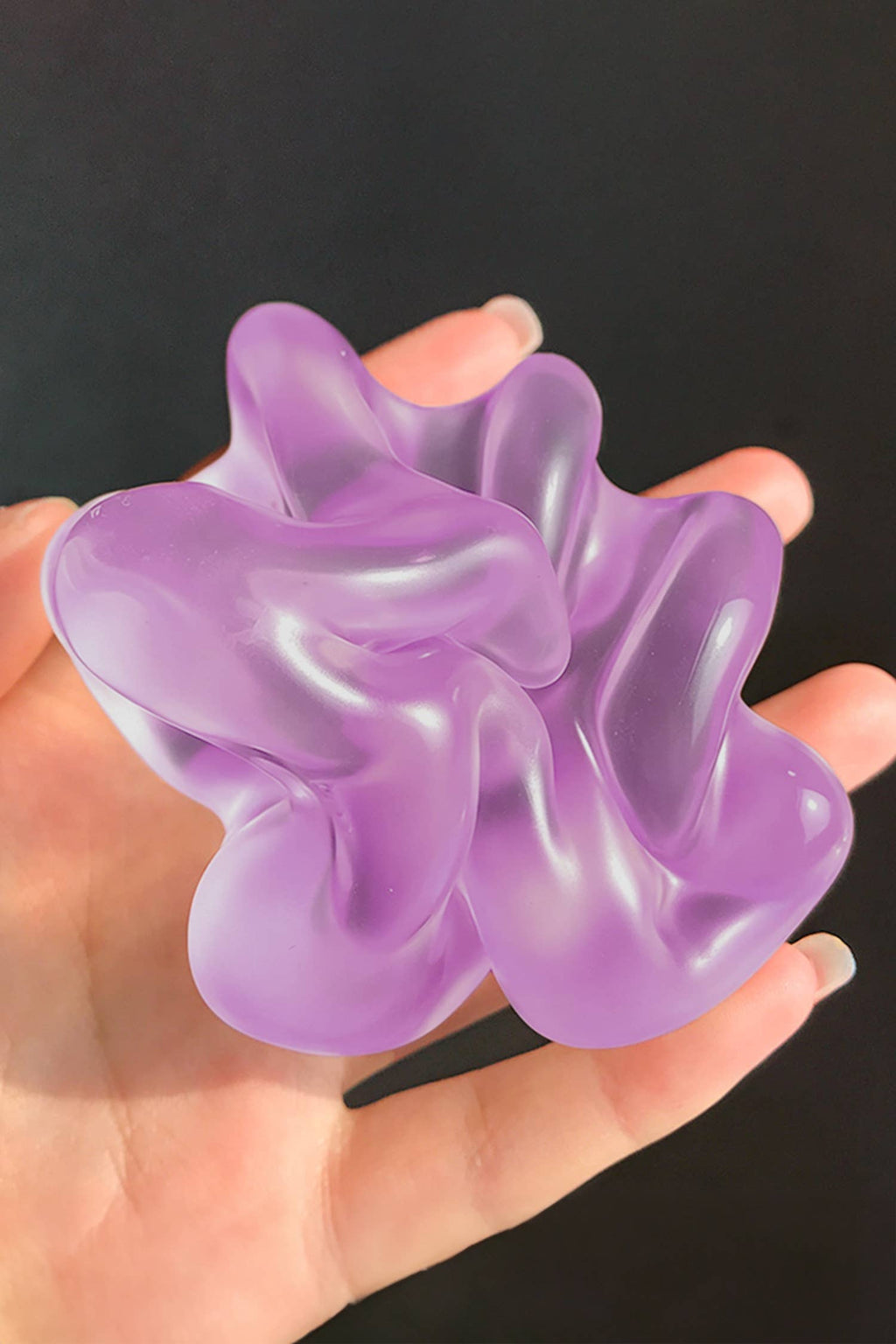 LA Society - LAS Glitter Shell Stress Relief Squish Ball Toy
