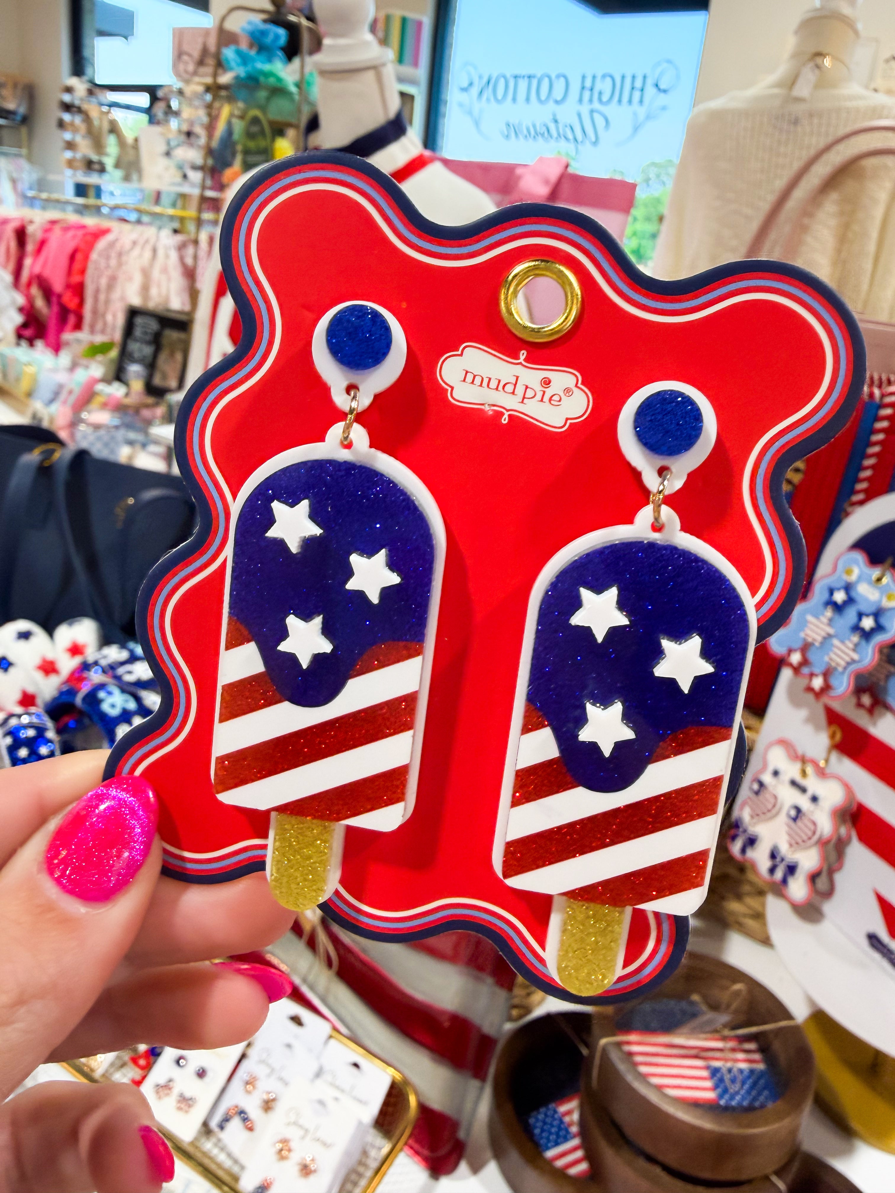 4th of July Earrings