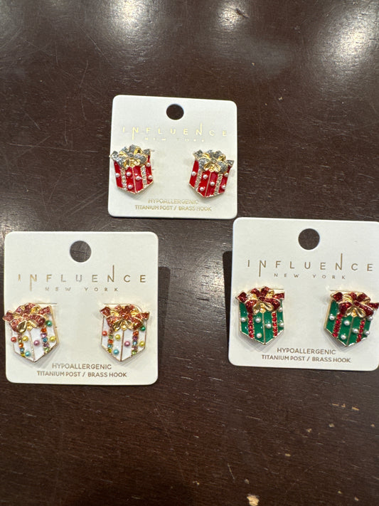 Christmas Gift Stud Earrings