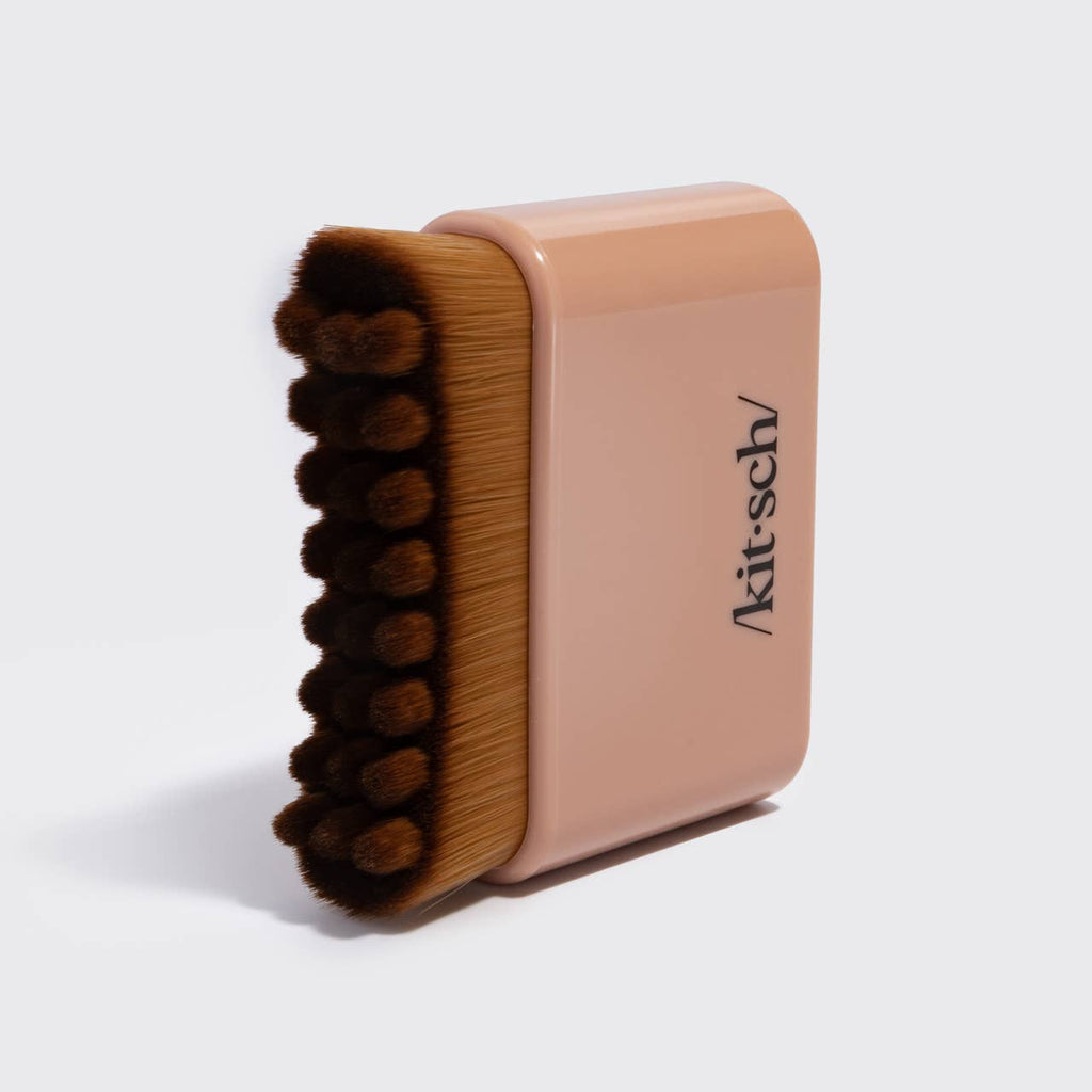 KITSCH - Lymphatic Contour Face Brush - Terracotta